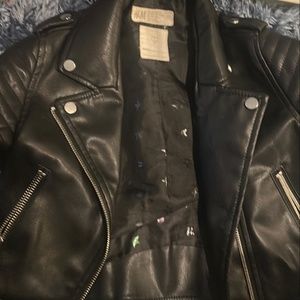 Faux leather jacket-Toddler